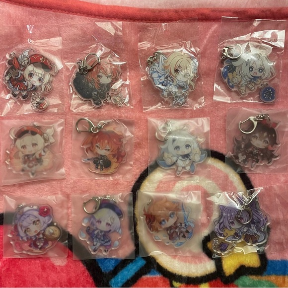 [Genshin Impact Merch Bundle] Cute/Kawaii Character Keycharms - Picture 3 of 8